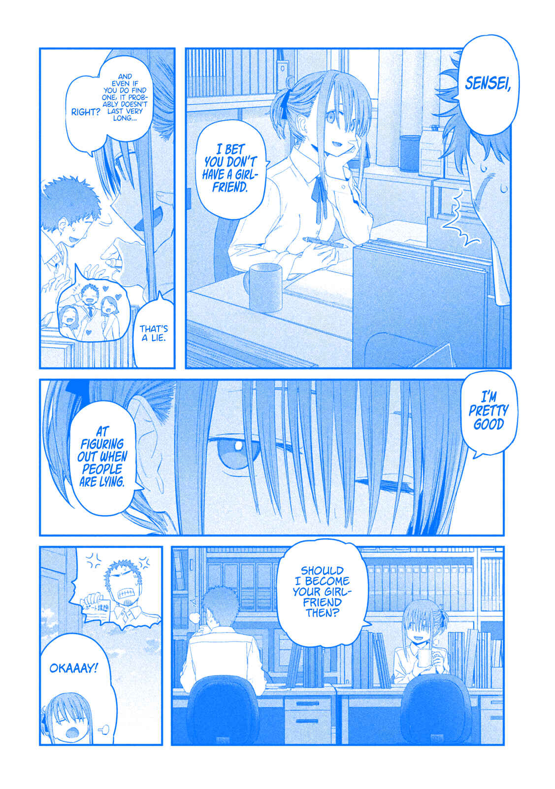 Page 9 Chapter 14 Getsuyoubi no Tawawa (Blue) (Fan Colored)