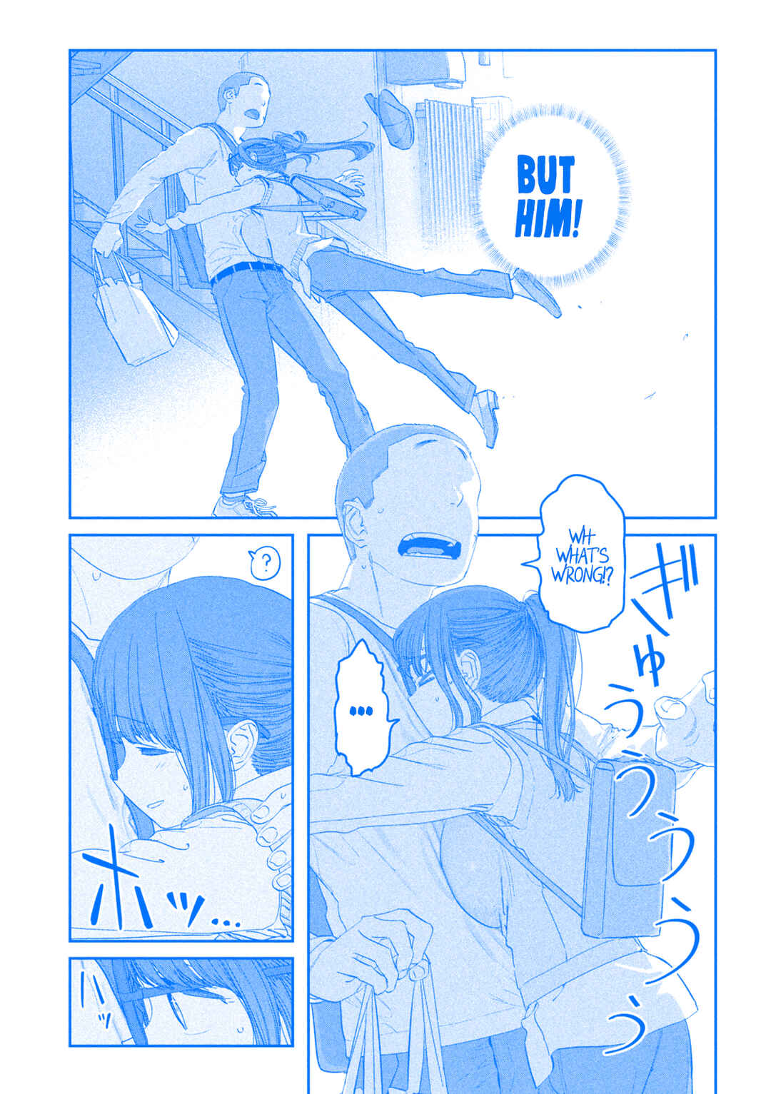Page 10 Chapter 92 Getsuyoubi no Tawawa (Blue) (Fan Colored)