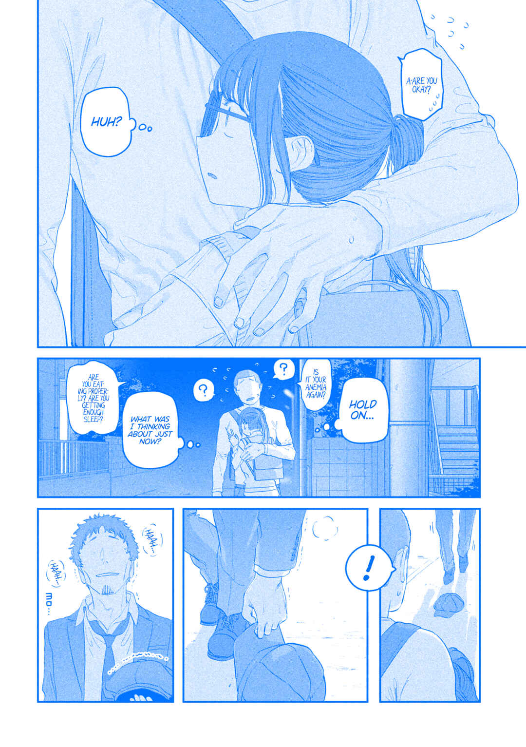 Page 11 Chapter 92 Getsuyoubi no Tawawa (Blue) (Fan Colored)