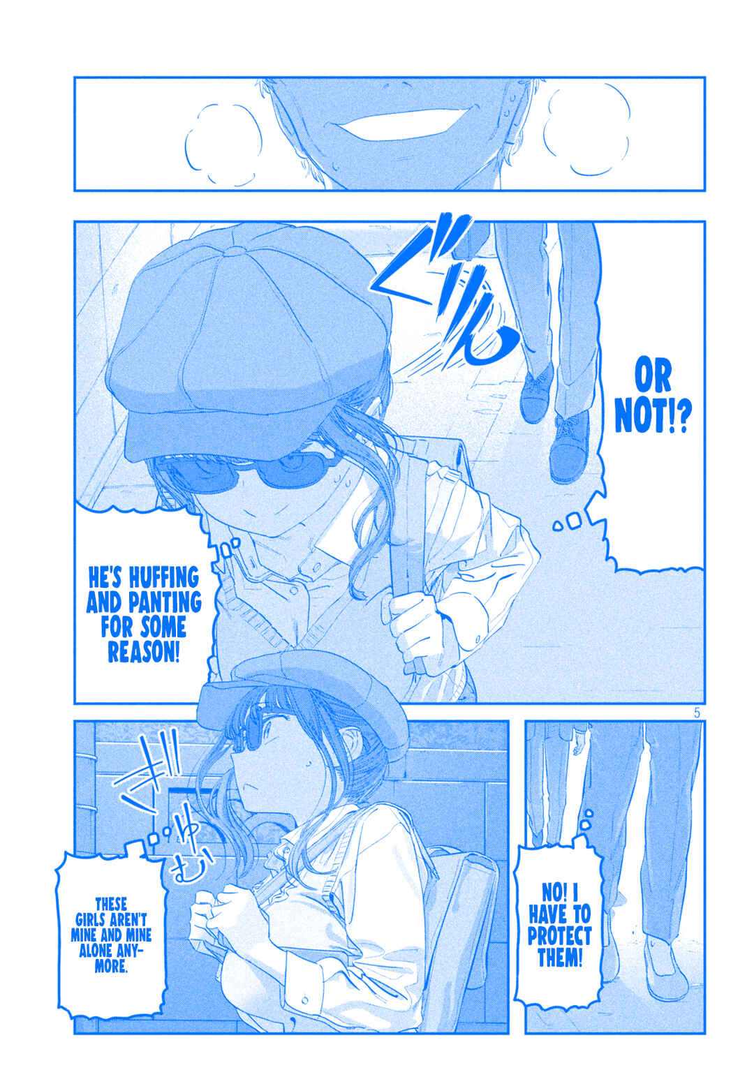 Page 6 Chapter 92 Getsuyoubi no Tawawa (Blue) (Fan Colored)