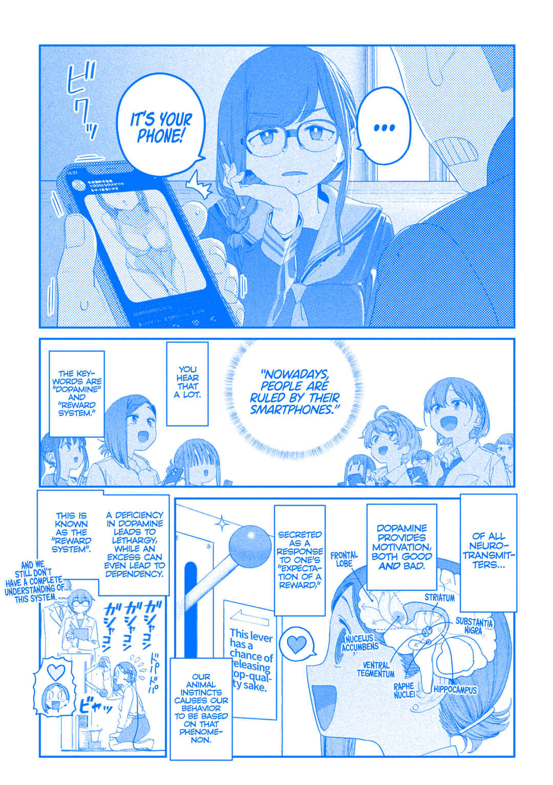Page 6 Chapter 116 Getsuyoubi no Tawawa (Blue) (Fan Colored)