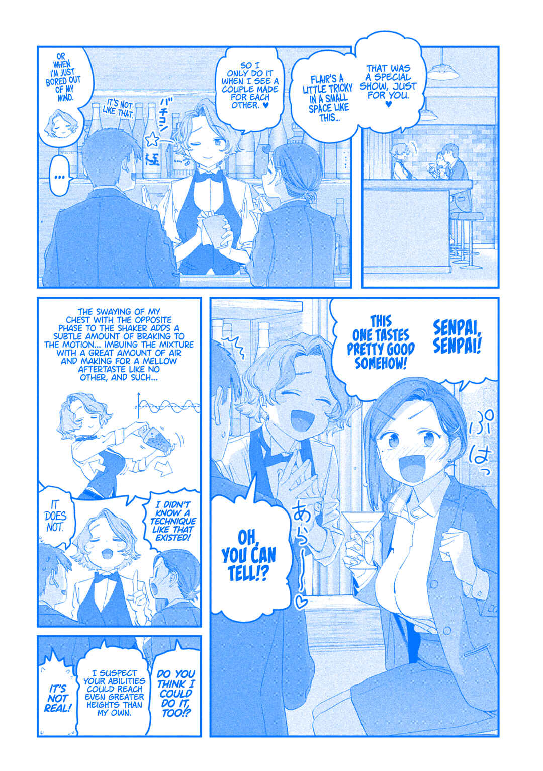 Page 7 Chapter 110 Getsuyoubi no Tawawa (Blue) (Fan Colored)