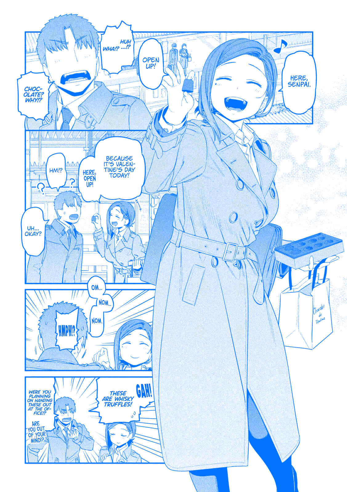 Page 3 Chapter 25 Getsuyoubi no Tawawa (Blue) (Fan Colored)