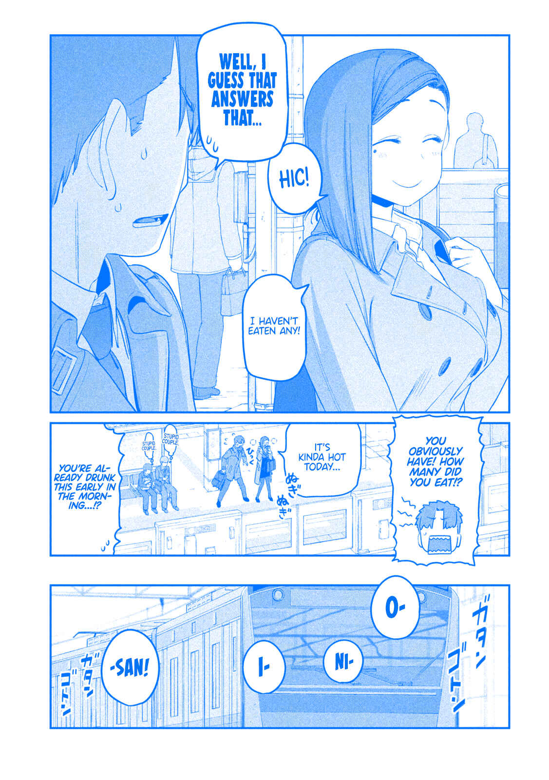 Page 4 Chapter 25 Getsuyoubi no Tawawa (Blue) (Fan Colored)