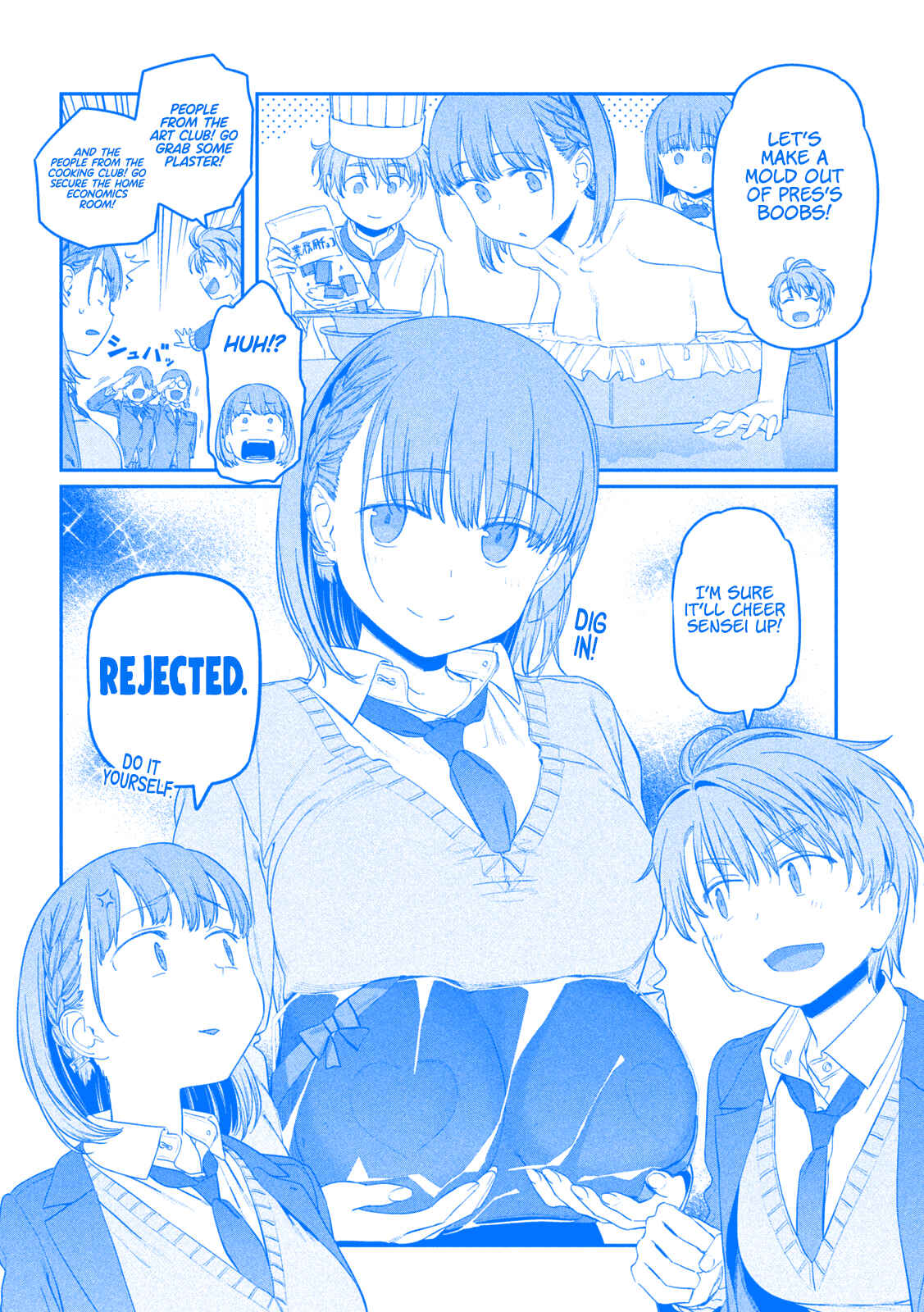 Page 9 Chapter 25 Getsuyoubi no Tawawa (Blue) (Fan Colored)