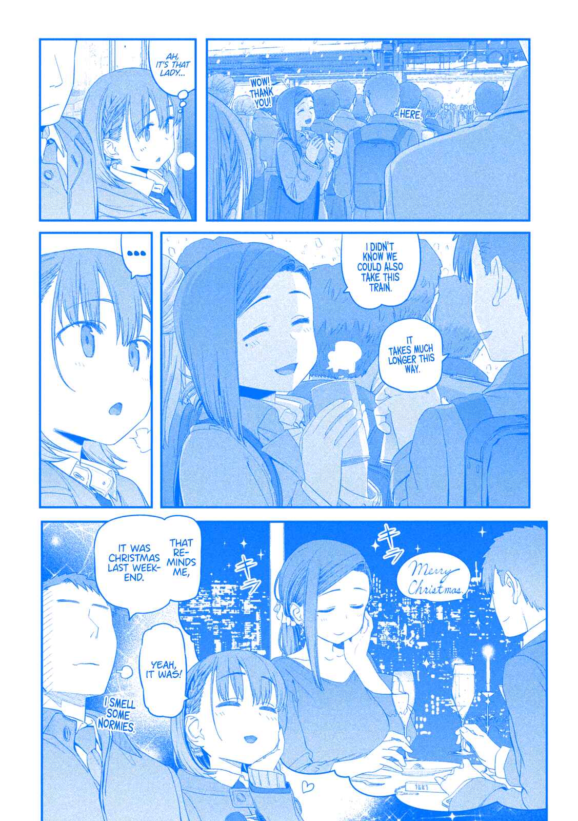 Page 3 Chapter 18 Getsuyoubi no Tawawa (Blue) (Fan Colored)