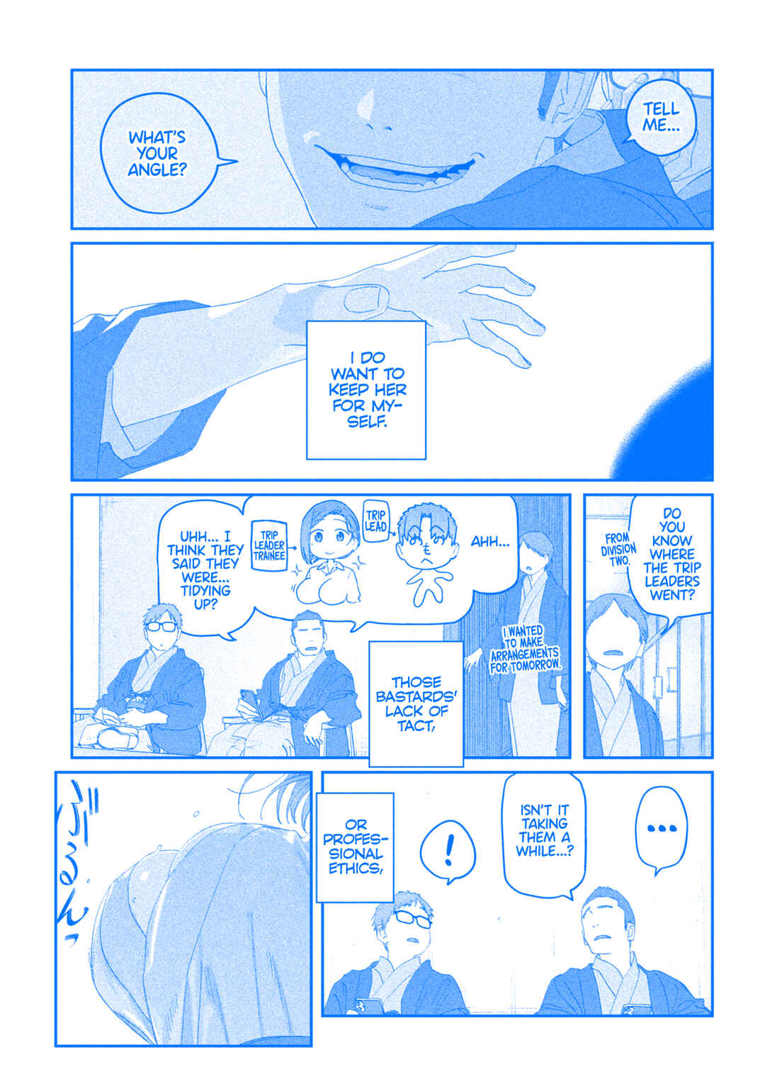 Page 10 Chapter 118 Getsuyoubi no Tawawa (Blue) (Fan Colored)