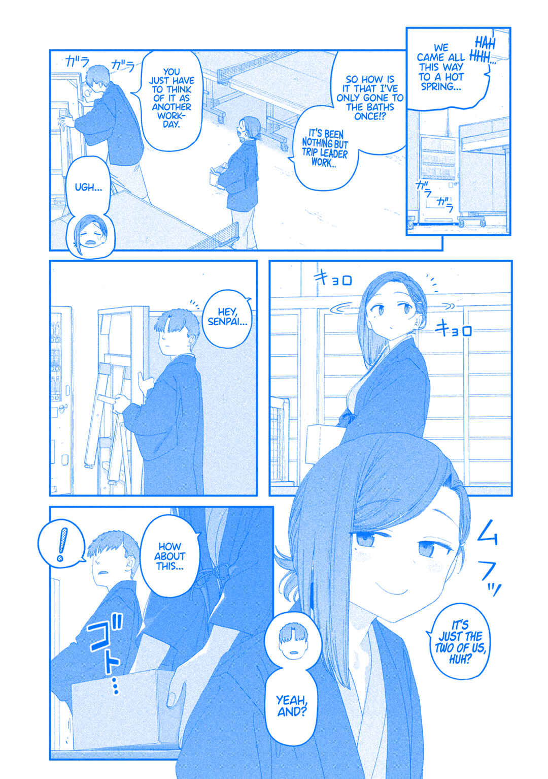 Page 8 Chapter 118 Getsuyoubi no Tawawa (Blue) (Fan Colored)