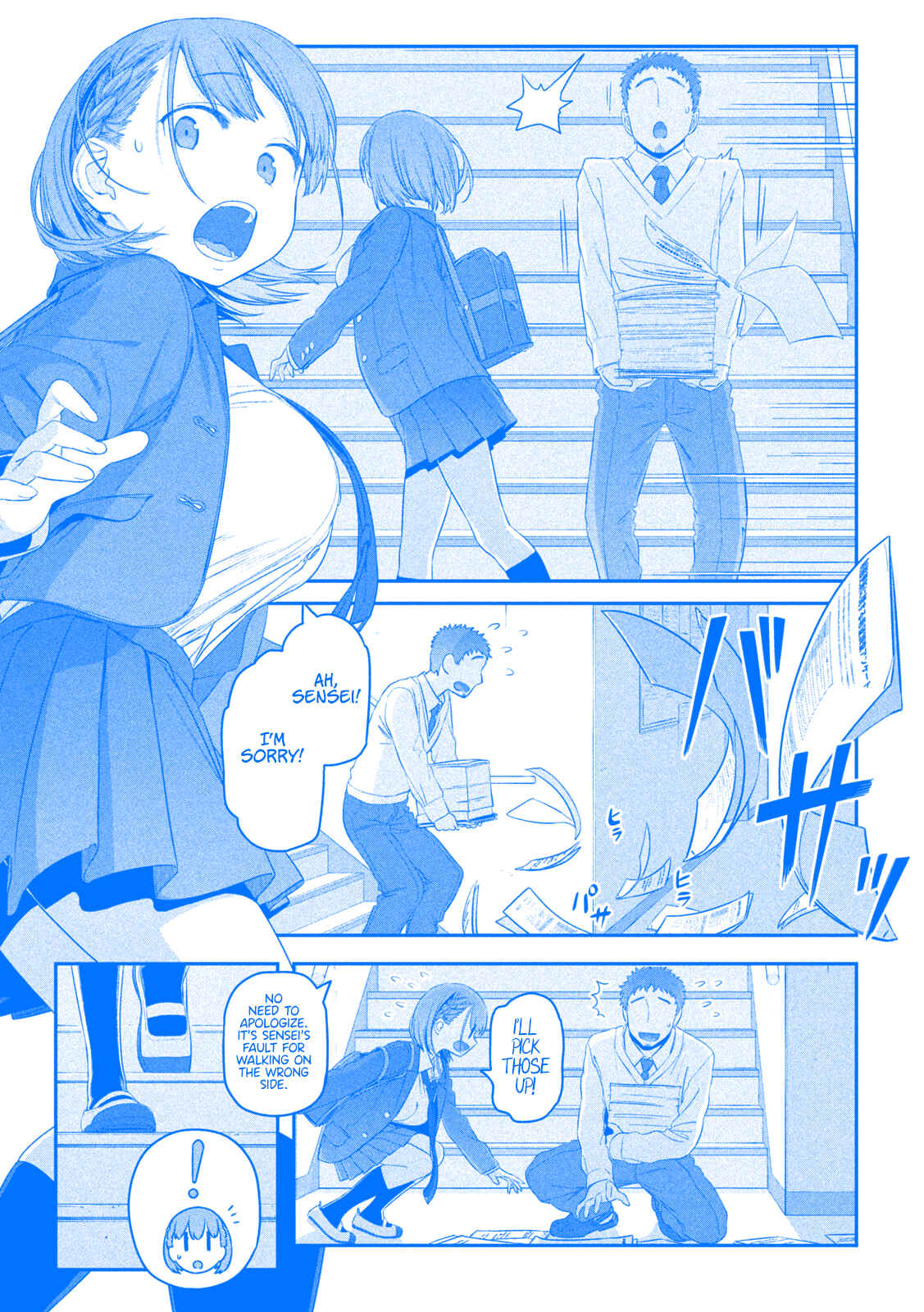 Page 10 Chapter 9 Getsuyoubi no Tawawa (Blue) (Fan Colored)