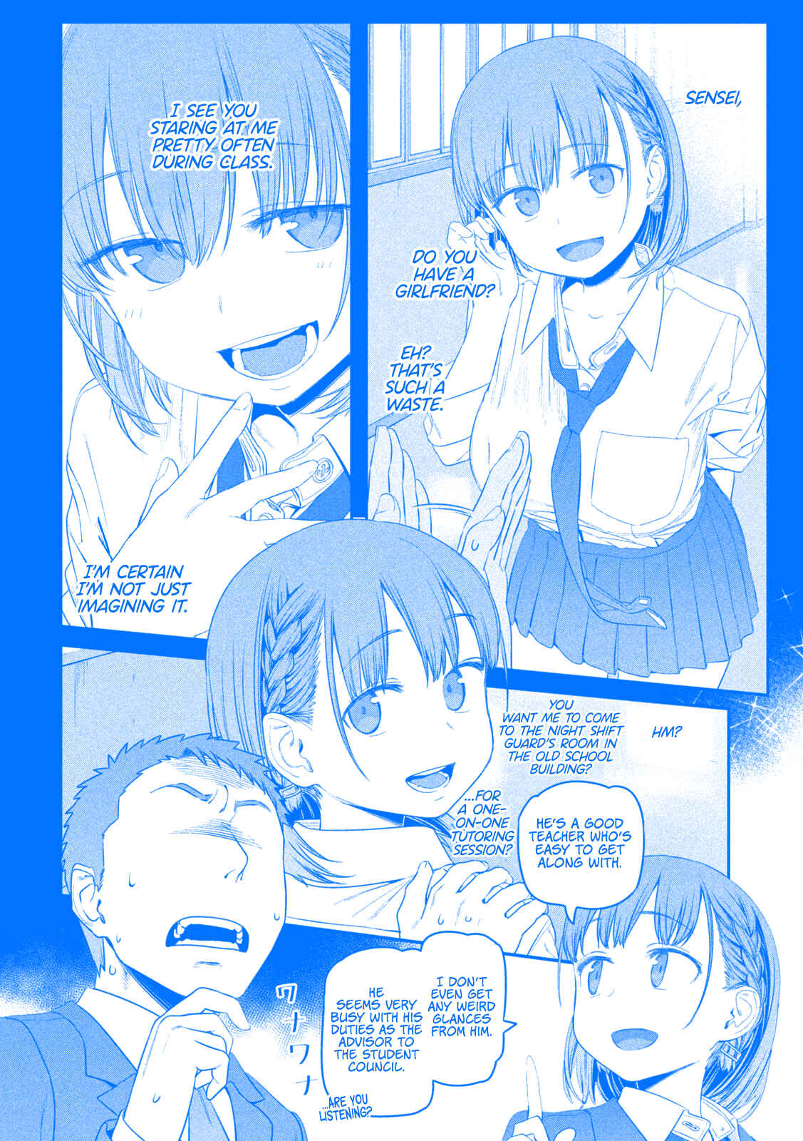 Page 7 Chapter 9 Getsuyoubi no Tawawa (Blue) (Fan Colored)