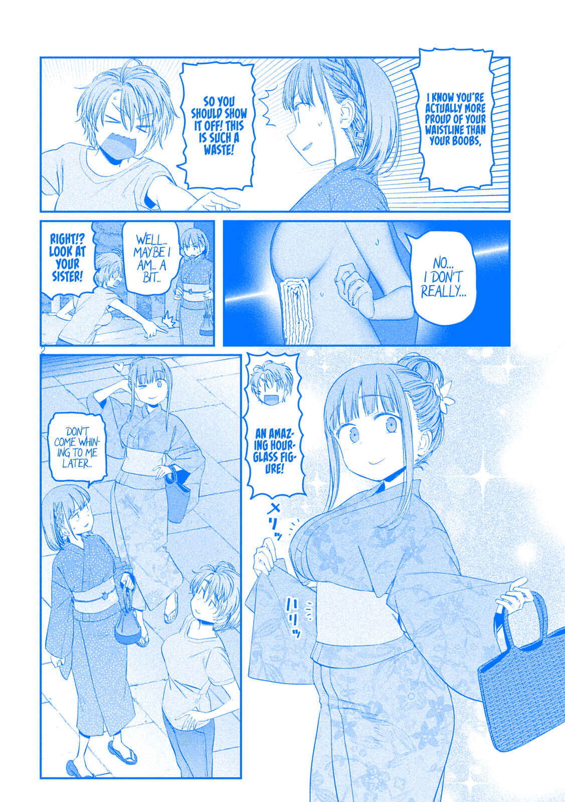 Page 2 Chapter 47 Getsuyoubi no Tawawa (Blue) (Fan Colored)