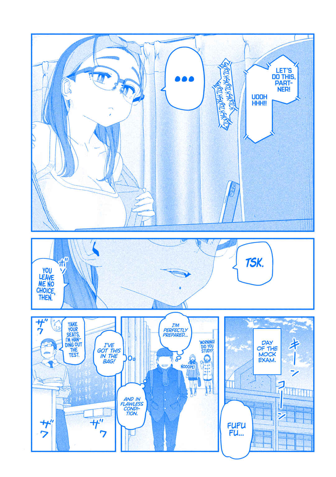 Page 10 Chapter 120 Getsuyoubi no Tawawa (Blue) (Fan Colored)