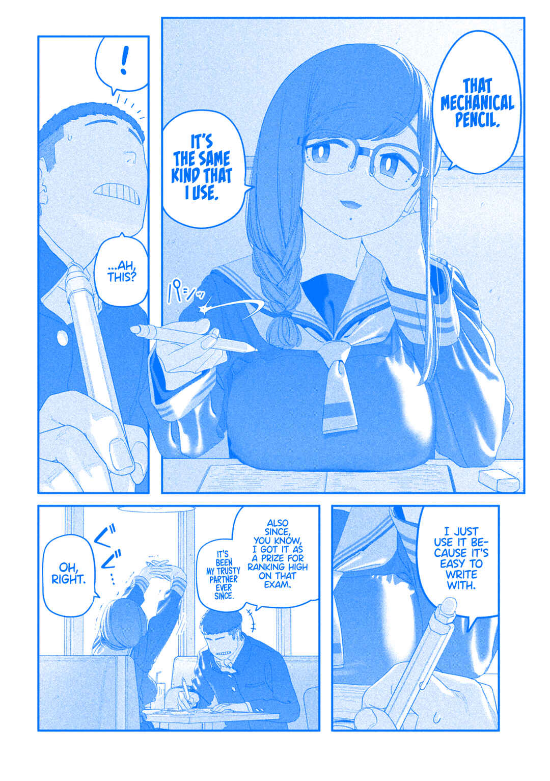 Page 3 Chapter 120 Getsuyoubi no Tawawa (Blue) (Fan Colored)