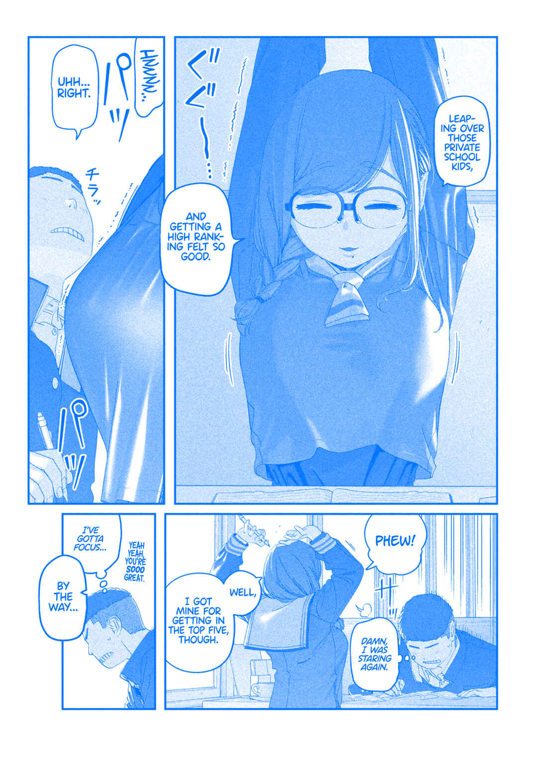 Page 4 Chapter 120 Getsuyoubi no Tawawa (Blue) (Fan Colored)