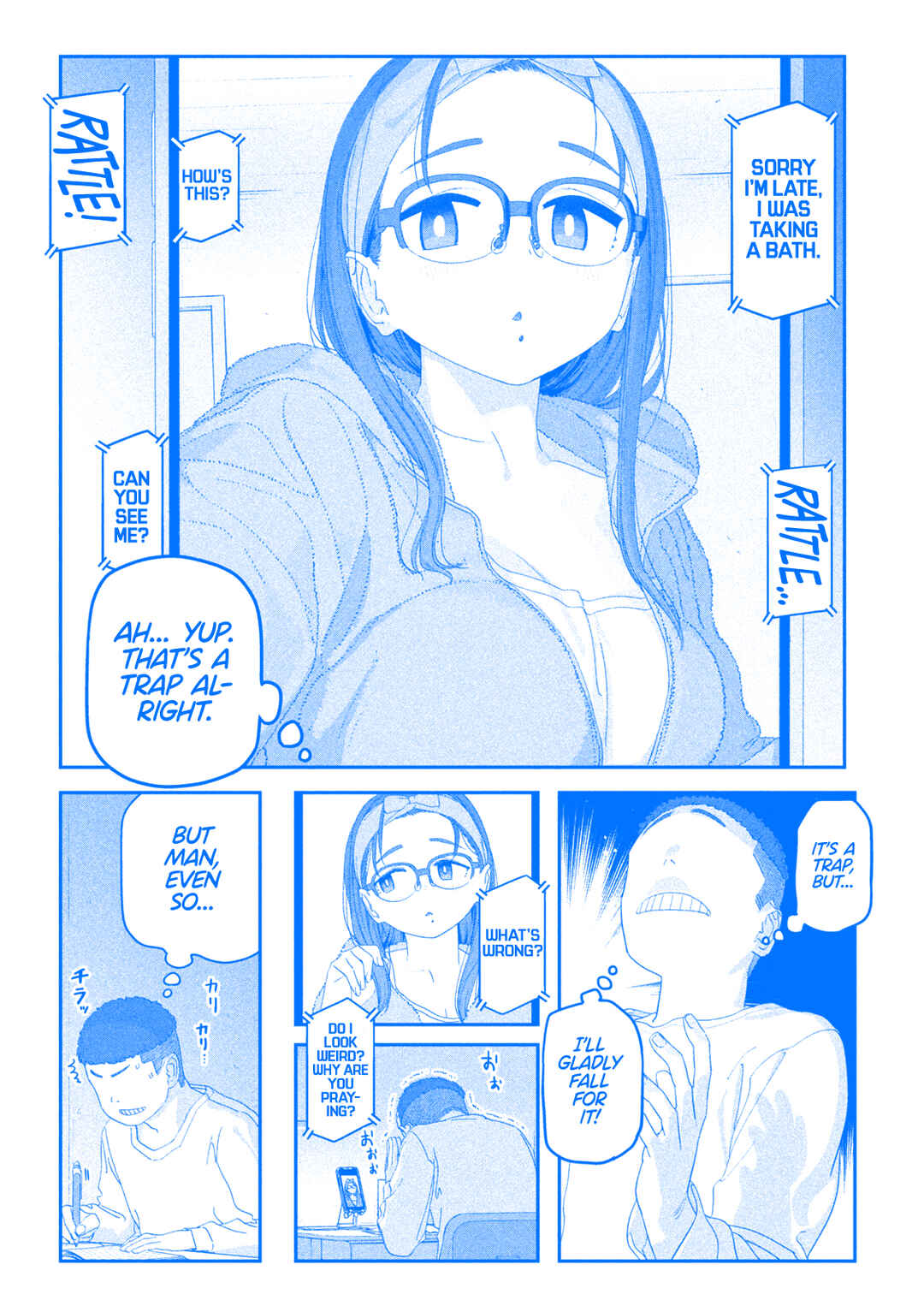 Page 7 Chapter 120 Getsuyoubi no Tawawa (Blue) (Fan Colored)