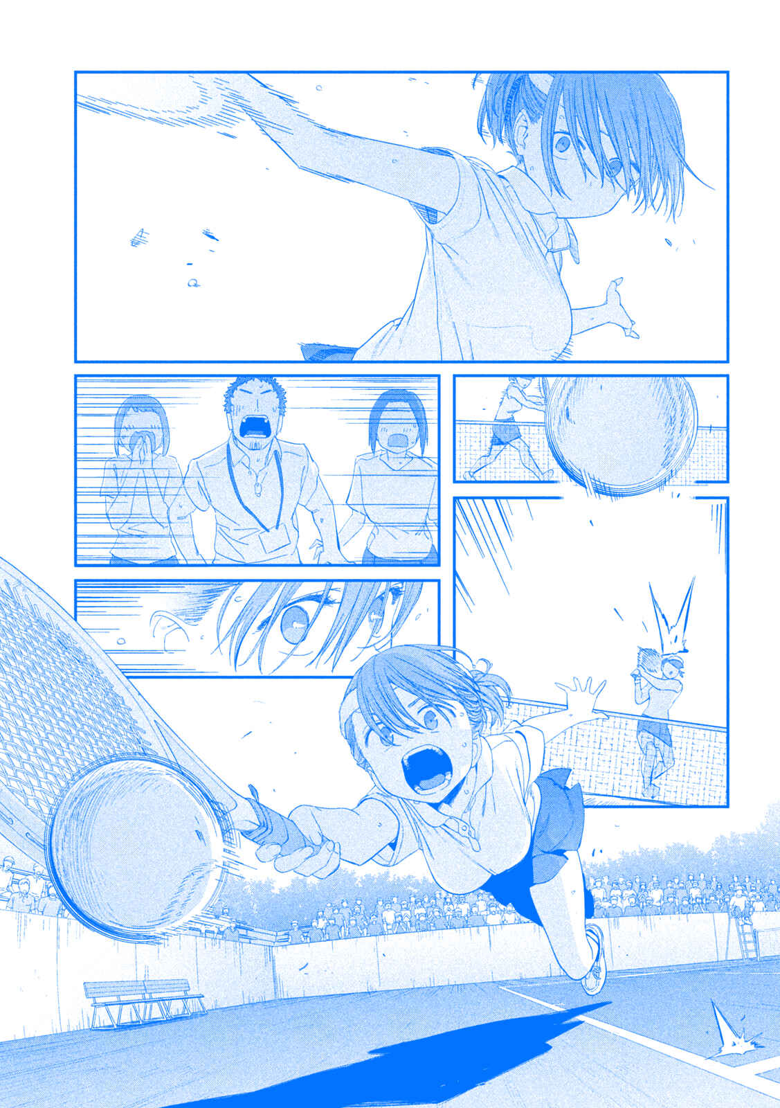 Page 12 Chapter 15 Getsuyoubi no Tawawa (Blue) (Fan Colored)