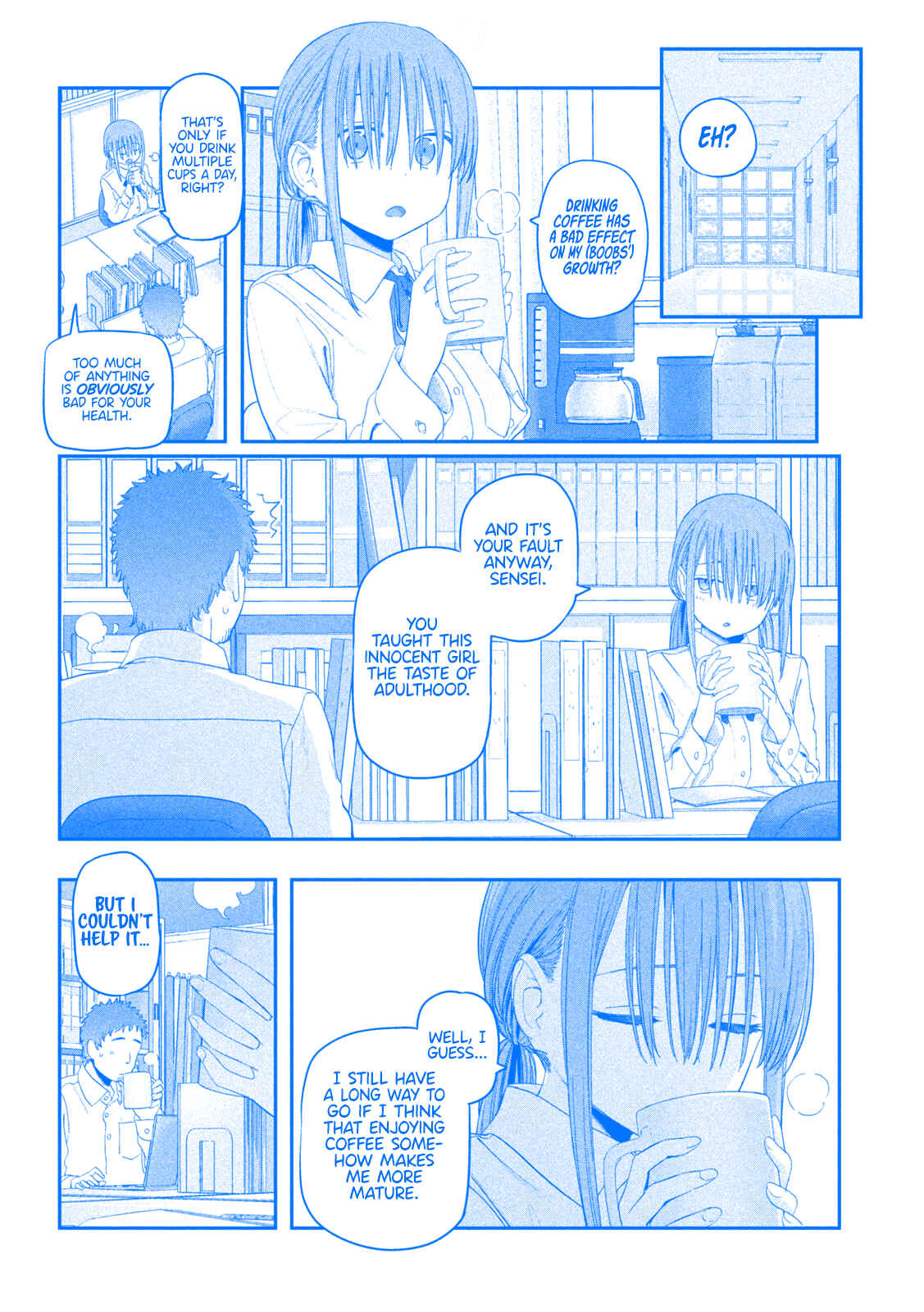 Page 5 Chapter 15 Getsuyoubi no Tawawa (Blue) (Fan Colored)