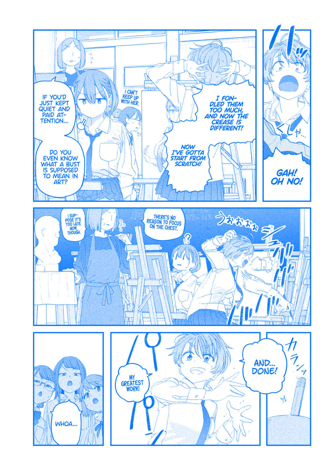 Page 10 Chapter 115 Getsuyoubi no Tawawa (Blue) (Fan Colored)