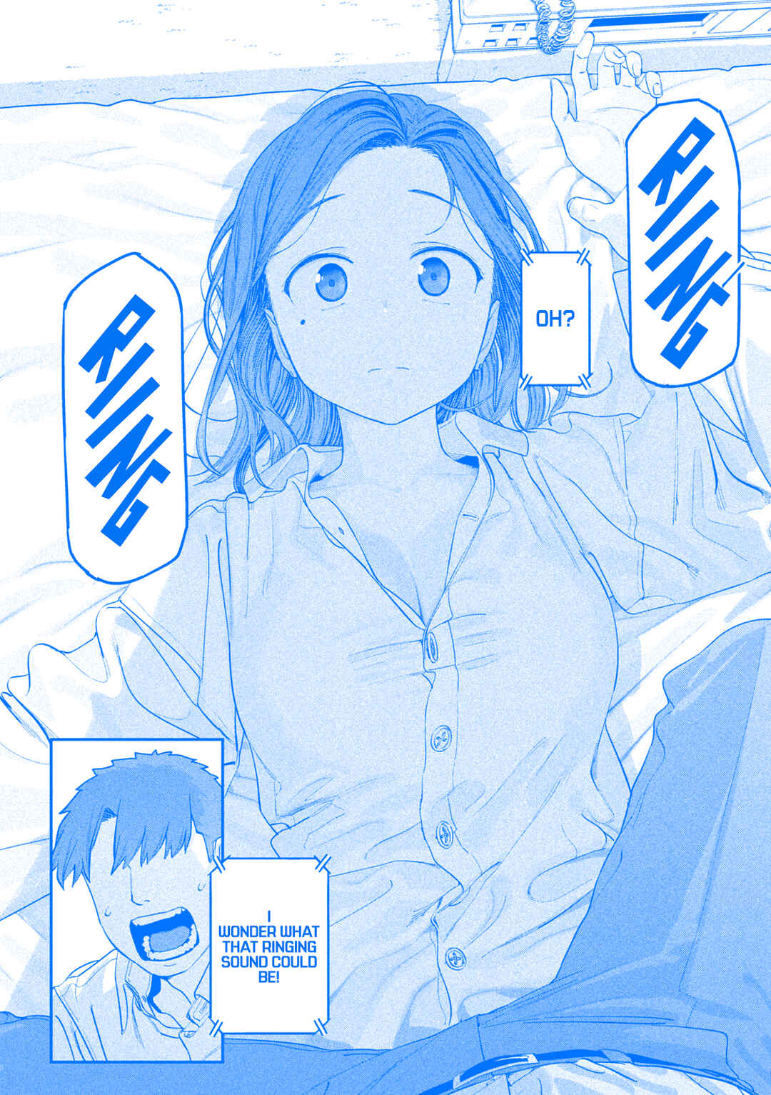 Page 11 Chapter 74 Getsuyoubi no Tawawa (Blue) (Fan Colored)
