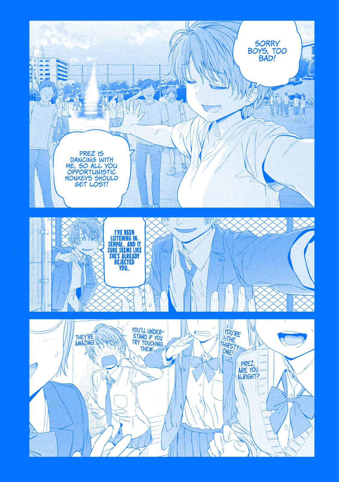 Page 10 Chapter 30 Getsuyoubi no Tawawa (Blue) (Fan Colored)