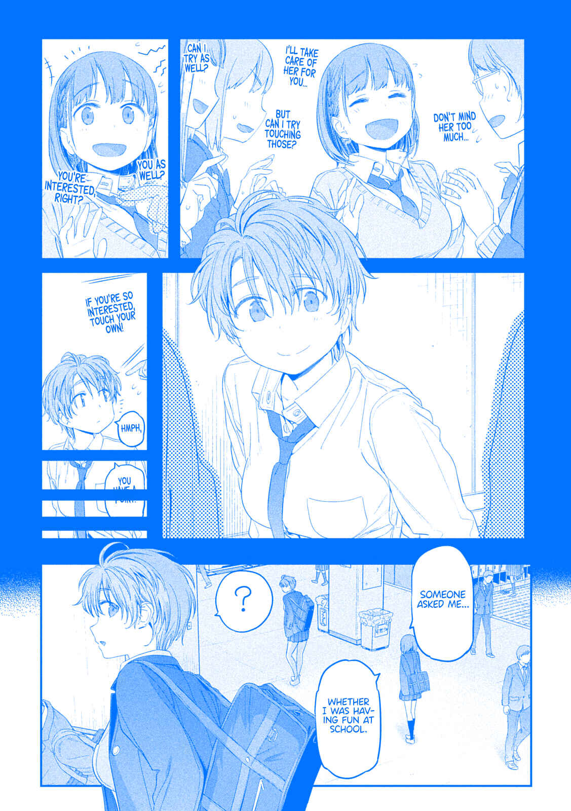 Page 11 Chapter 30 Getsuyoubi no Tawawa (Blue) (Fan Colored)