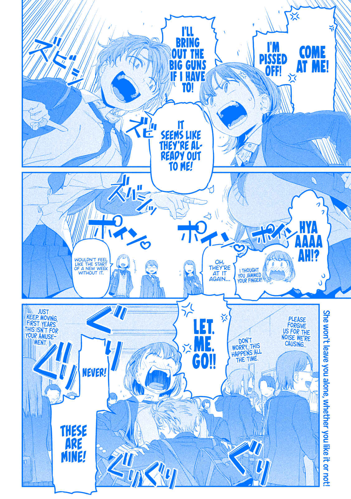 Page 15 Chapter 30 Getsuyoubi no Tawawa (Blue) (Fan Colored)