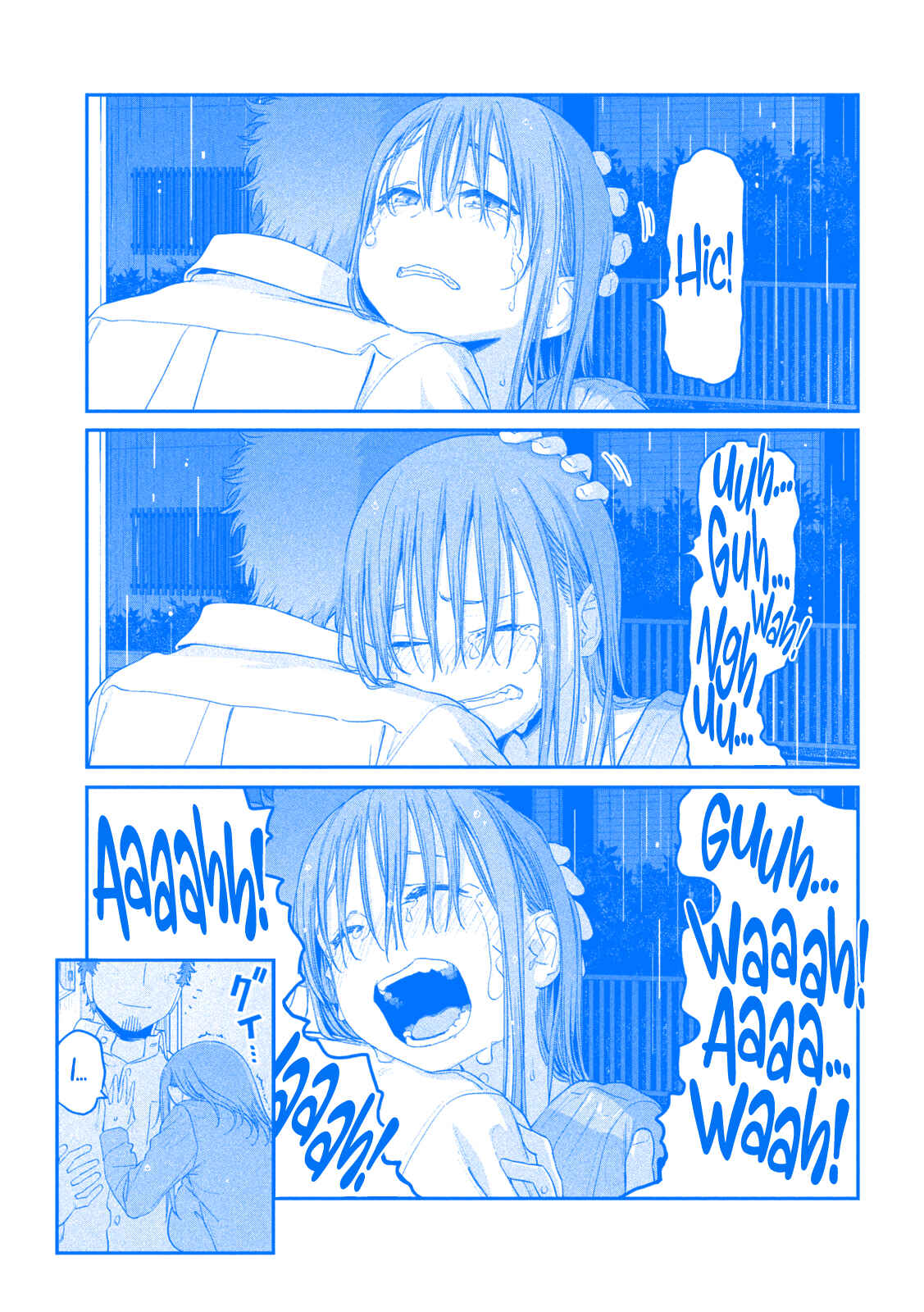 Page 12 Chapter 27 Getsuyoubi no Tawawa (Blue) (Fan Colored)