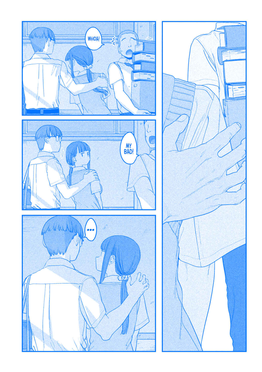 Page 8 Chapter 71 Getsuyoubi no Tawawa (Blue) (Fan Colored)