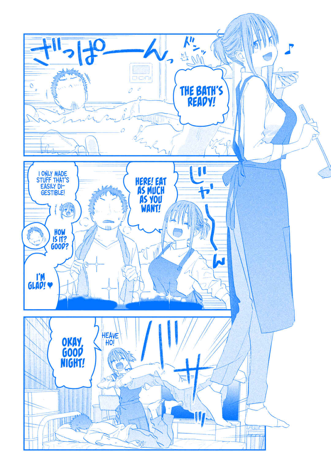 Page 11 Chapter 102 Getsuyoubi no Tawawa (Blue) (Fan Colored)