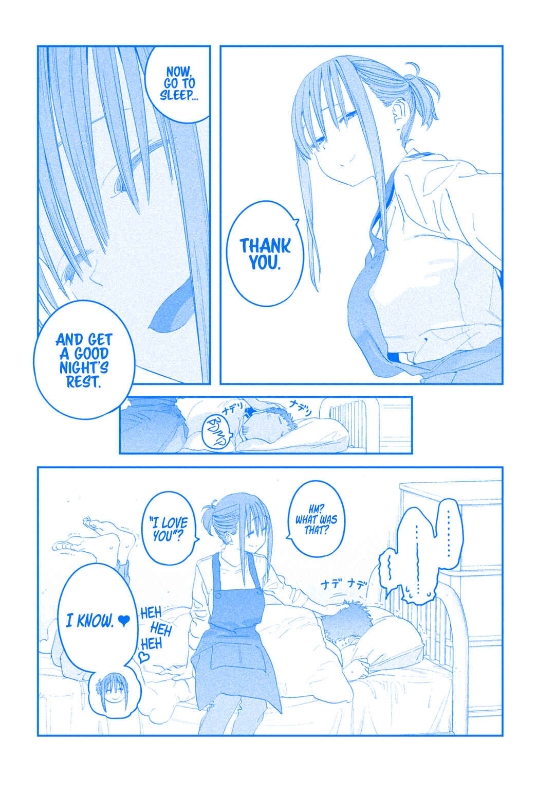 Page 13 Chapter 102 Getsuyoubi no Tawawa (Blue) (Fan Colored)