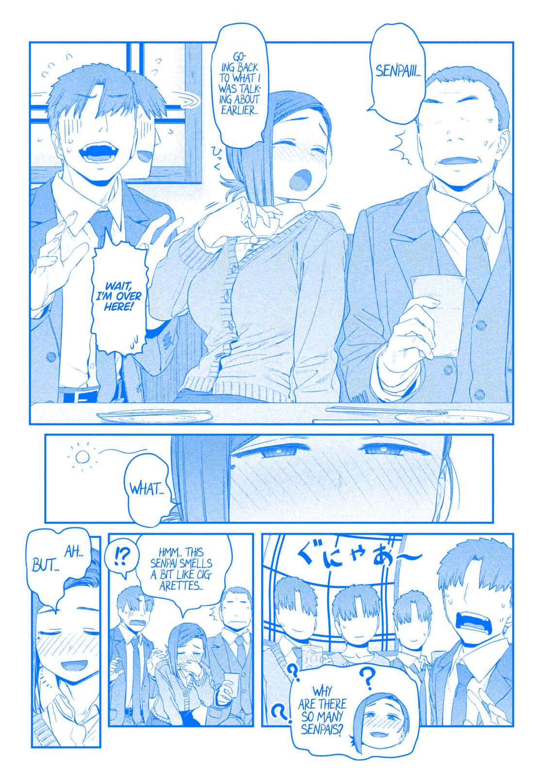 Page 4 Chapter 17 Getsuyoubi no Tawawa (Blue) (Fan Colored)