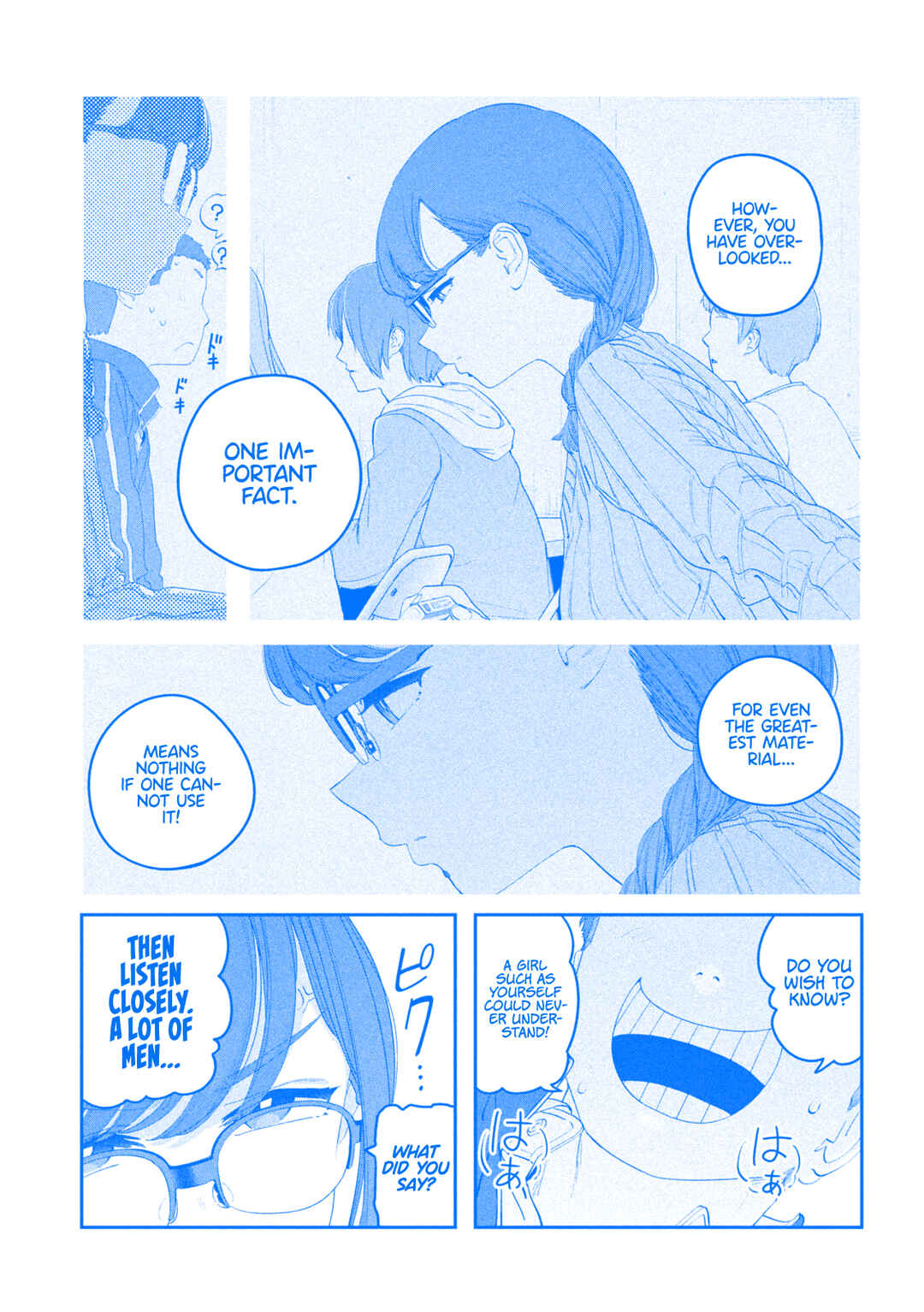 Page 10 Chapter 109 Getsuyoubi no Tawawa (Blue) (Fan Colored)