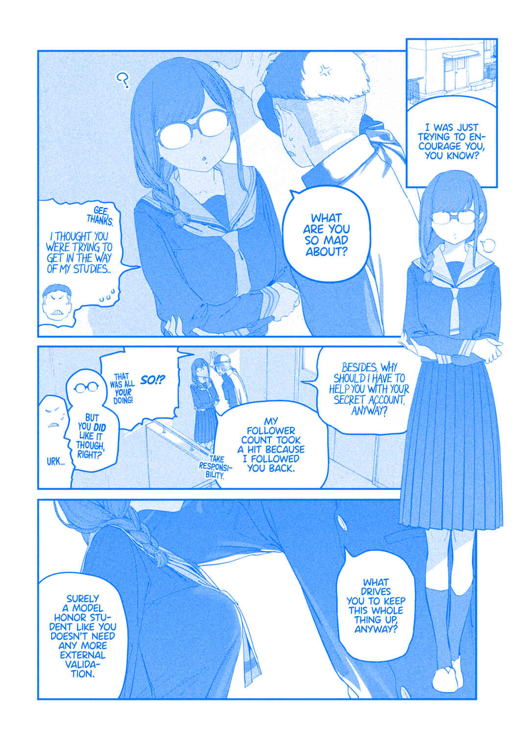 Page 3 Chapter 109 Getsuyoubi no Tawawa (Blue) (Fan Colored)