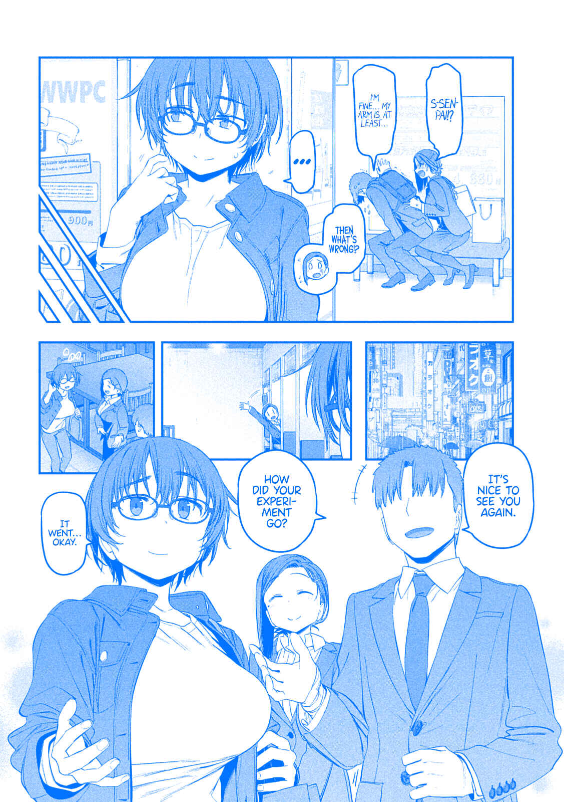 Page 8 Chapter 37 Getsuyoubi no Tawawa (Blue) (Fan Colored)