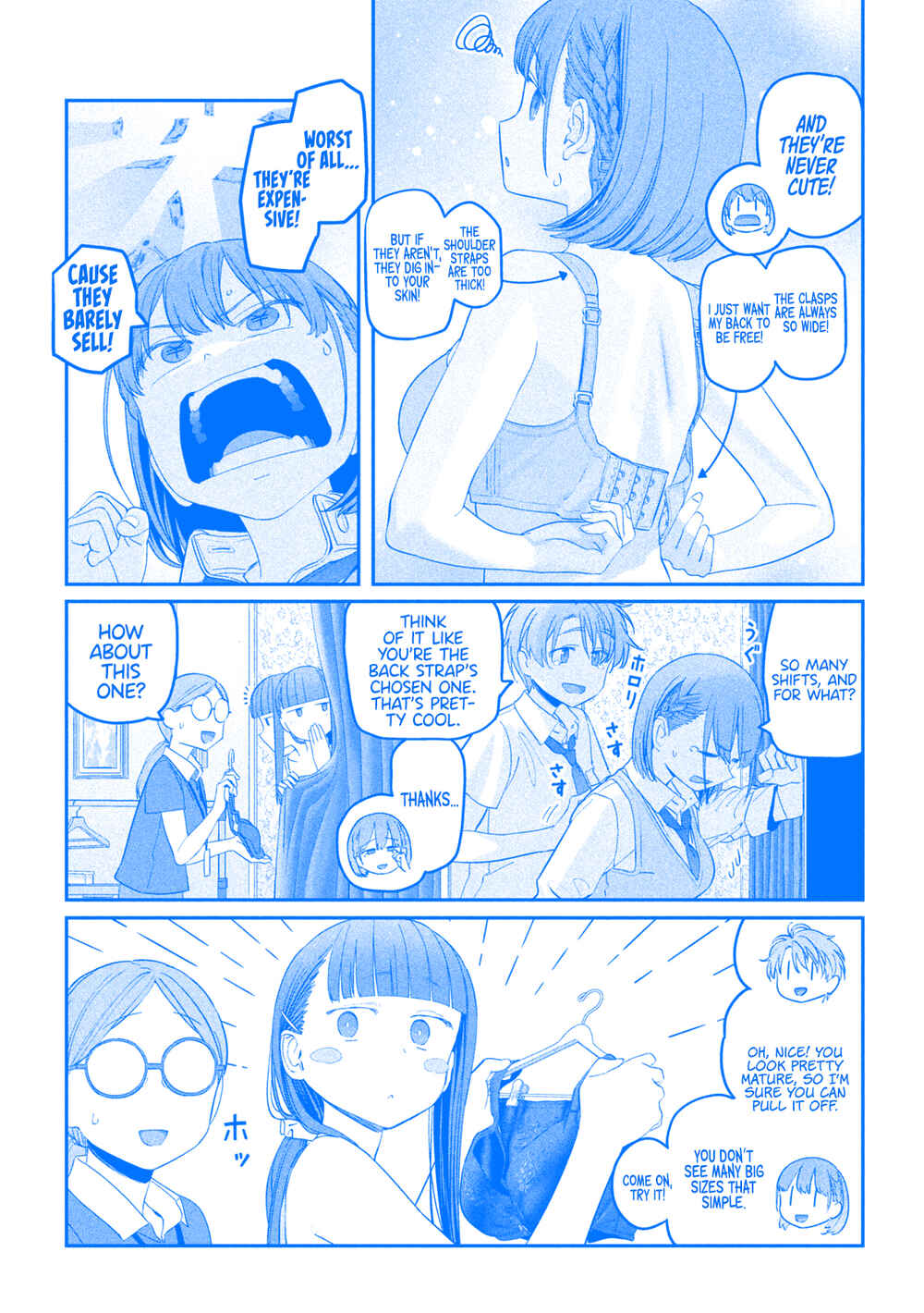 Page 7 Chapter 54 Getsuyoubi no Tawawa (Blue) (Fan Colored)