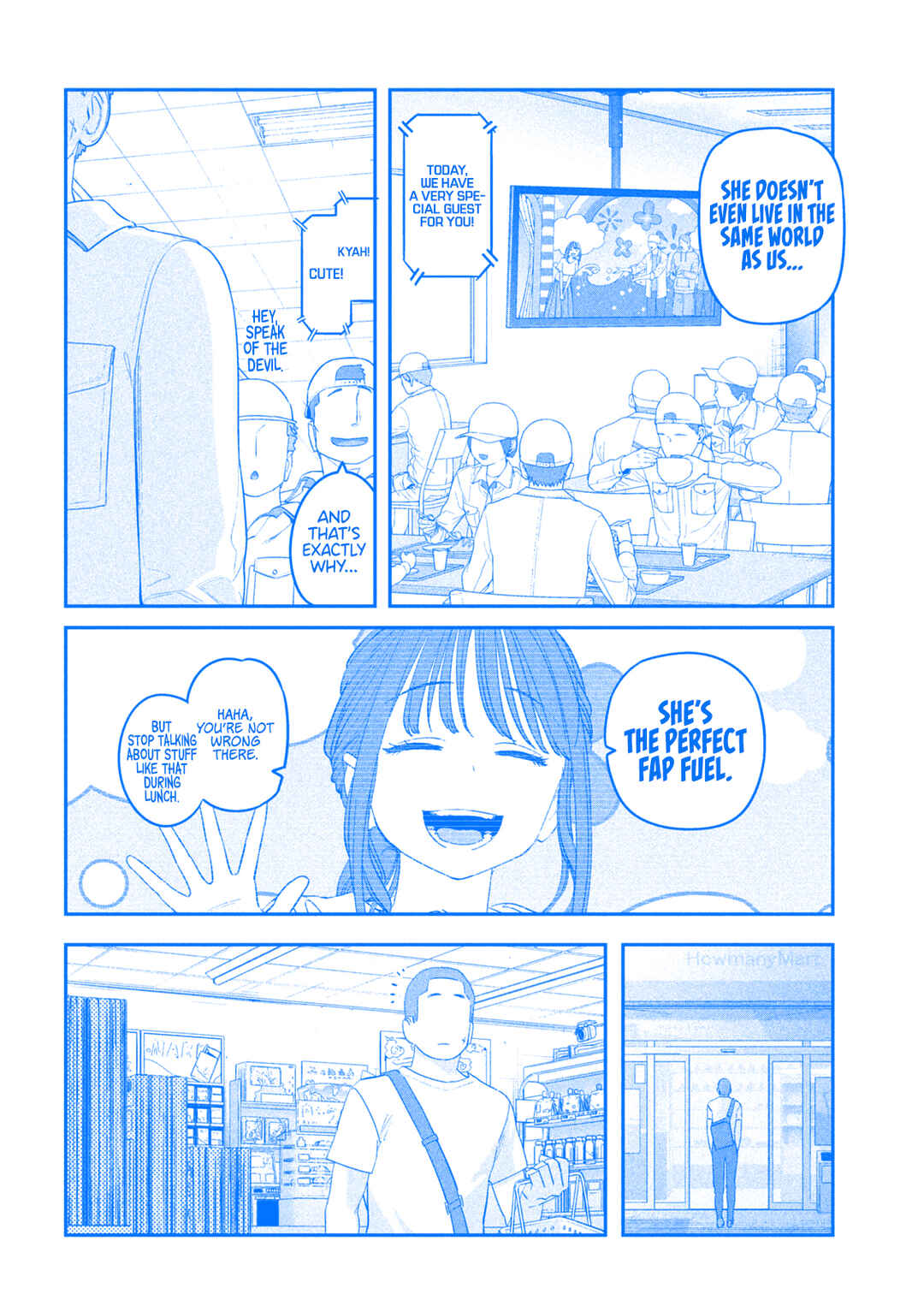 Page 5 Chapter 68 Getsuyoubi no Tawawa (Blue) (Fan Colored)