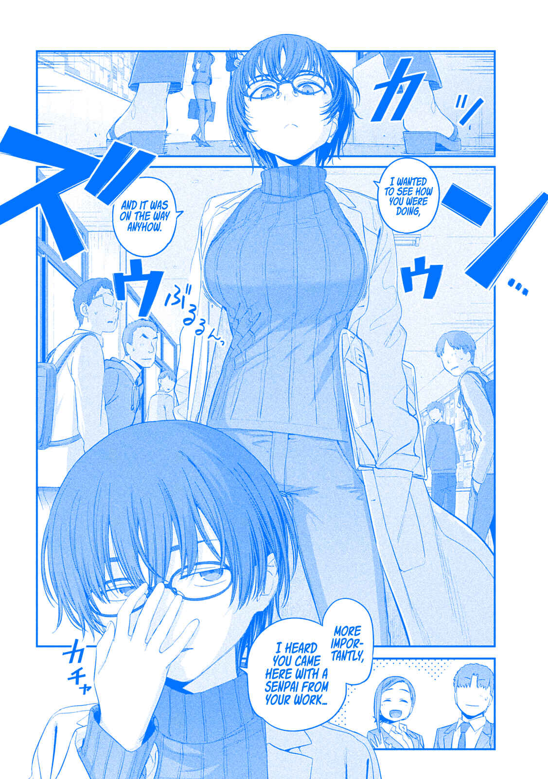 Page 10 Chapter 32 Getsuyoubi no Tawawa (Blue) (Fan Colored)