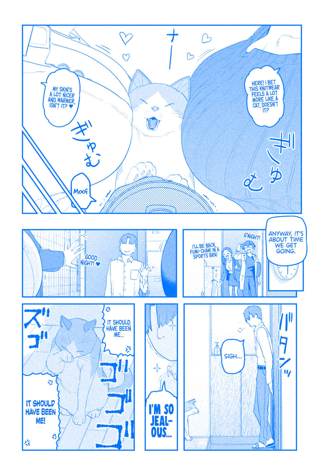Page 11 Chapter 93 Getsuyoubi no Tawawa (Blue) (Fan Colored)