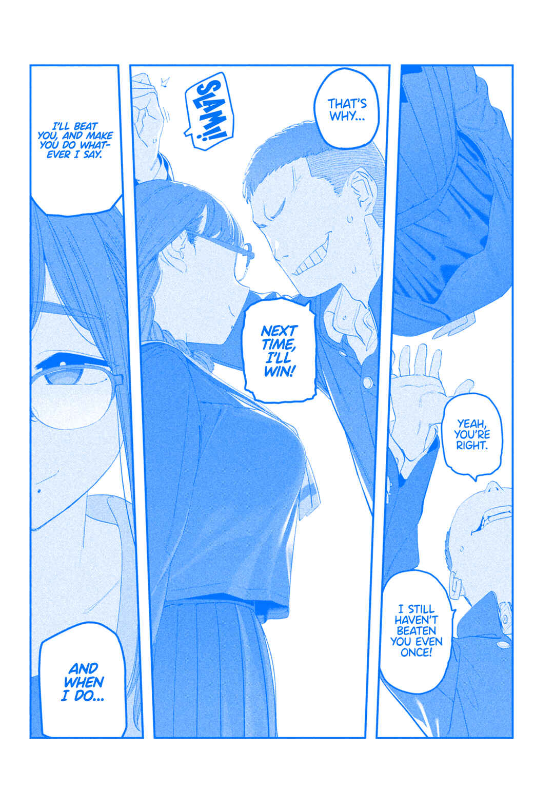 Page 12 Chapter 107 Getsuyoubi no Tawawa (Blue) (Fan Colored)
