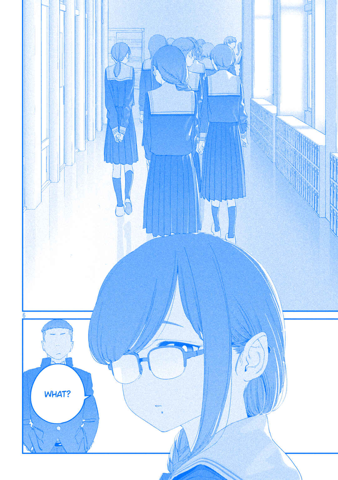Page 7 Chapter 107 Getsuyoubi no Tawawa (Blue) (Fan Colored)