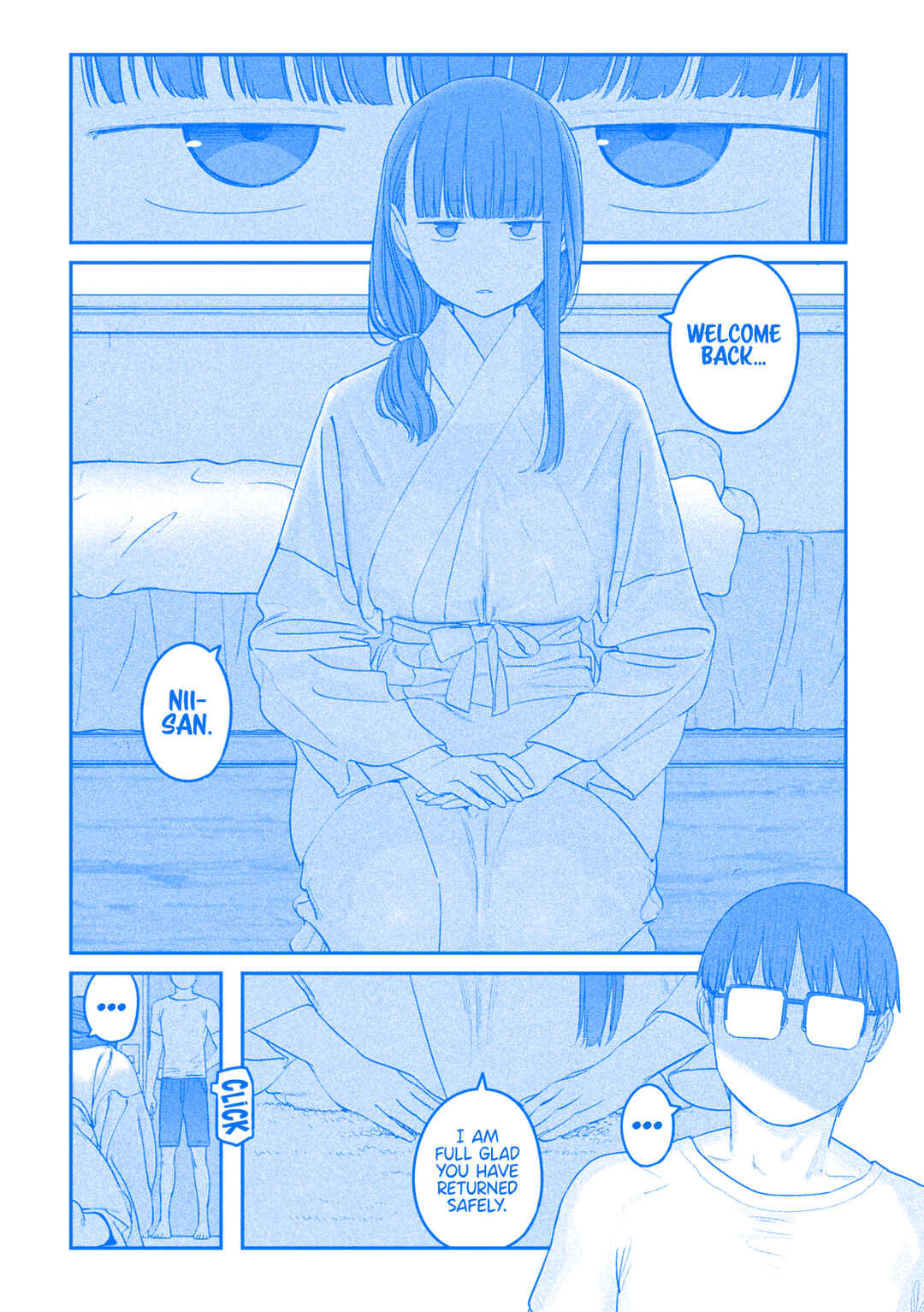 Page 7 Chapter 66 Getsuyoubi no Tawawa (Blue) (Fan Colored)