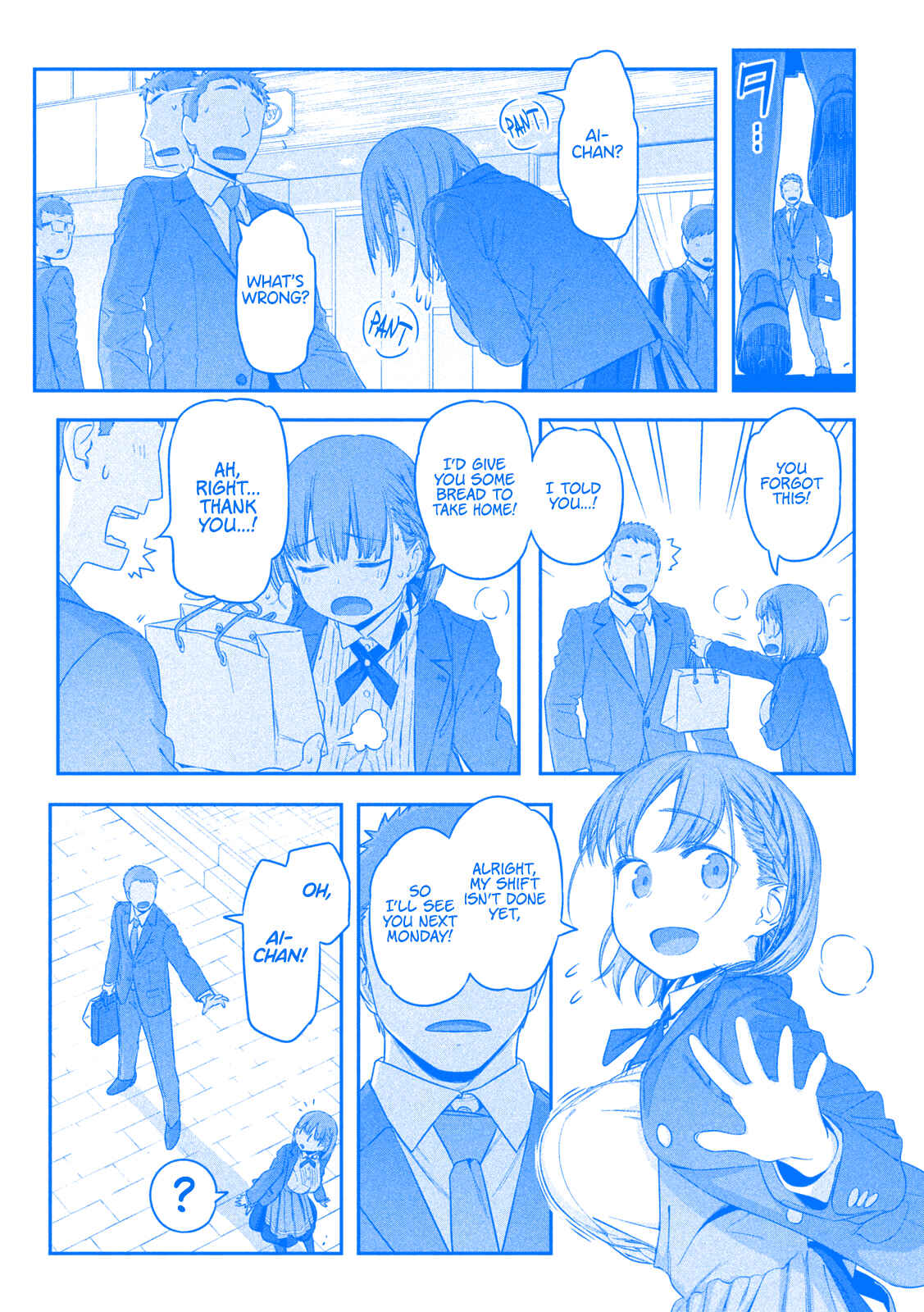 Page 12 Chapter 6 Getsuyoubi no Tawawa (Blue) (Fan Colored)
