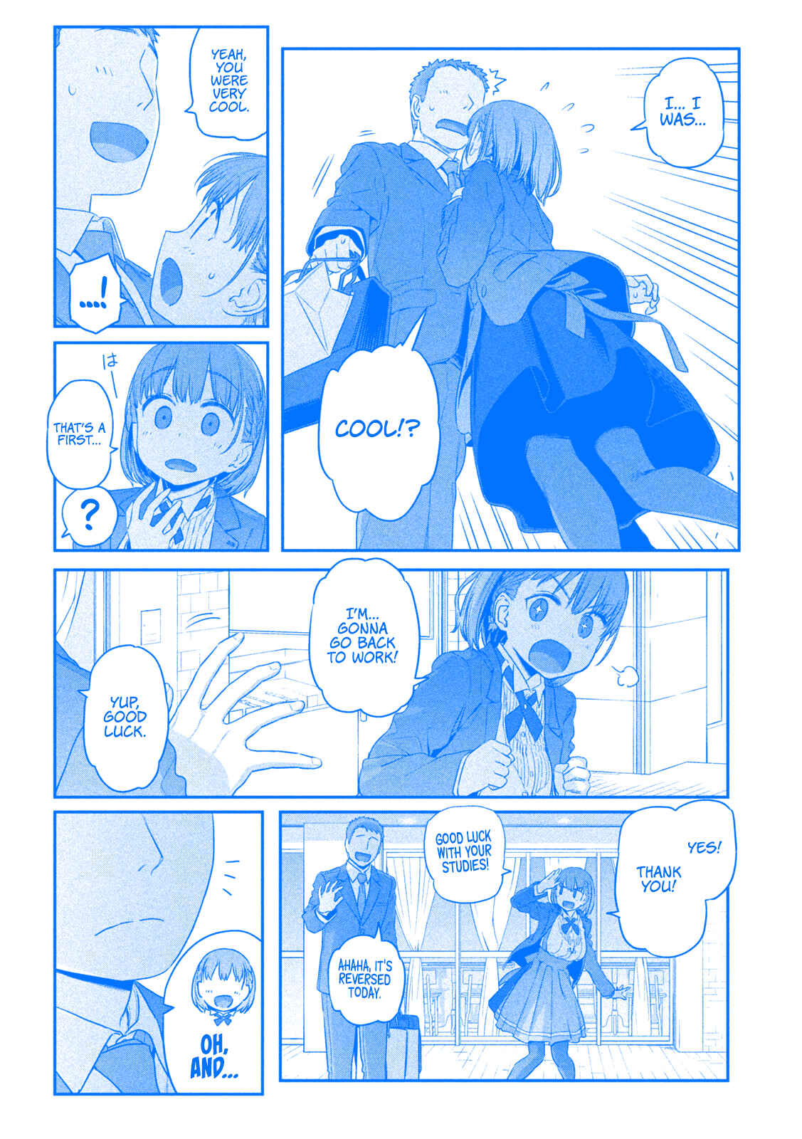 Page 14 Chapter 6 Getsuyoubi no Tawawa (Blue) (Fan Colored)
