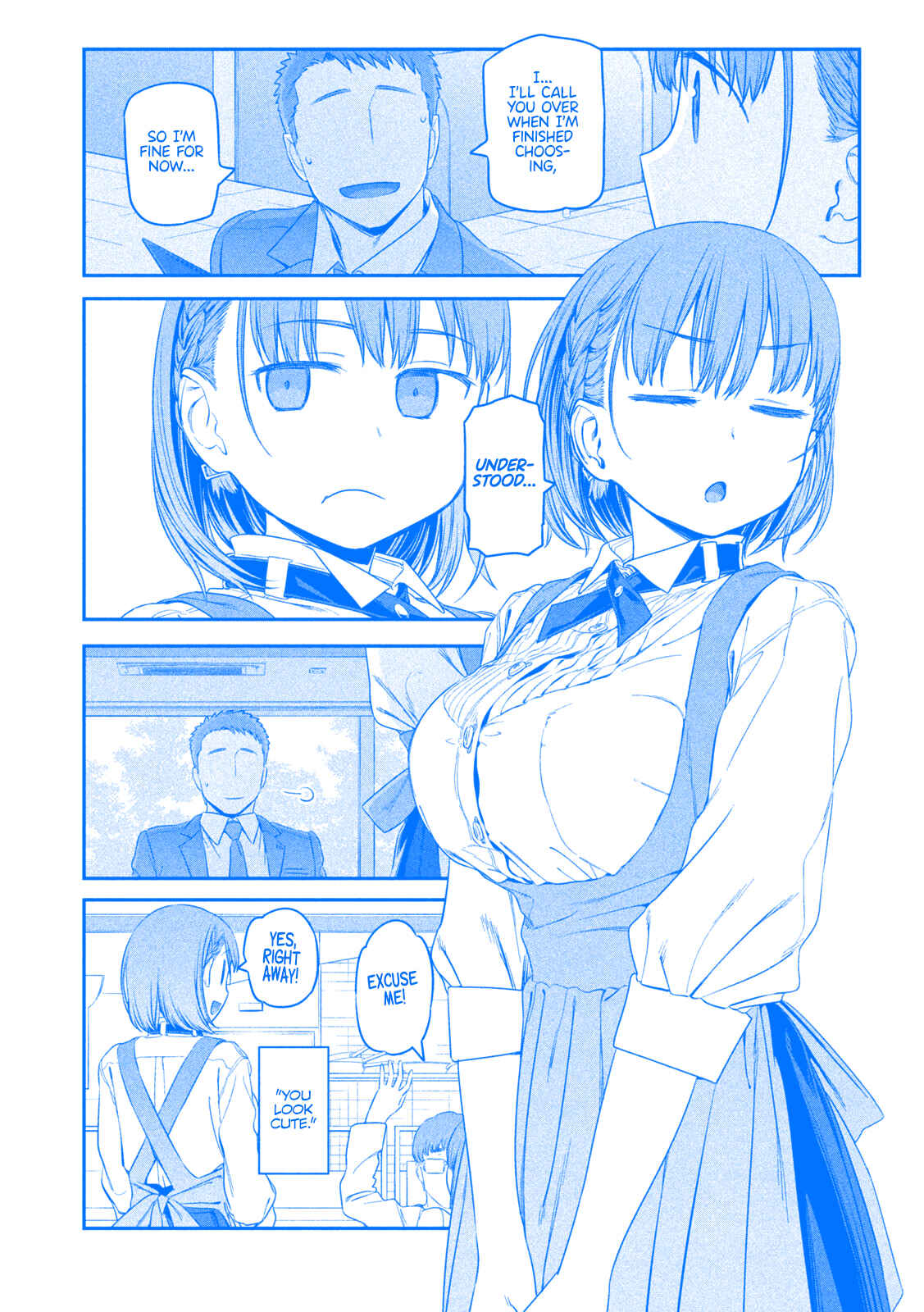 Page 5 Chapter 6 Getsuyoubi no Tawawa (Blue) (Fan Colored)