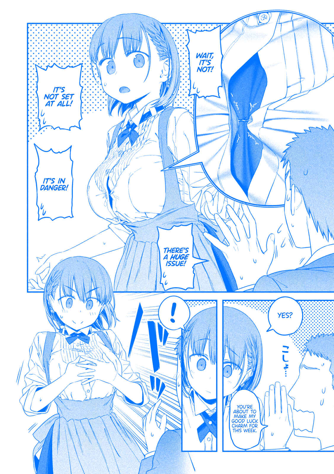 Page 9 Chapter 6 Getsuyoubi no Tawawa (Blue) (Fan Colored)