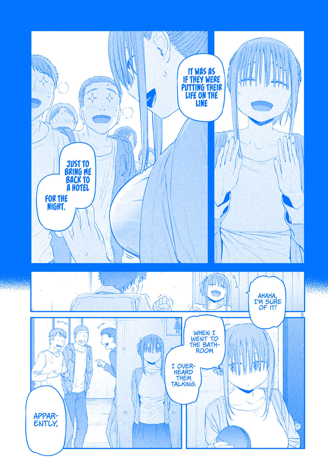 Page 9 Chapter 33 Getsuyoubi no Tawawa (Blue) (Fan Colored)