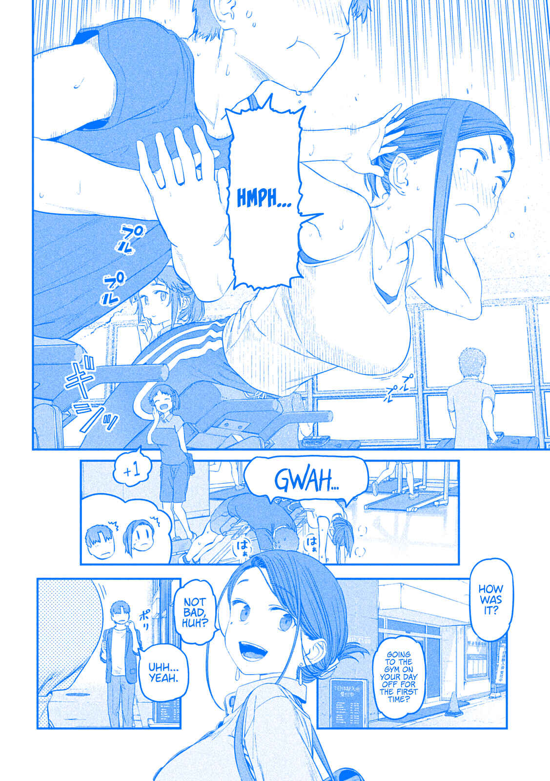 Page 2 Chapter 41 Getsuyoubi no Tawawa (Blue) (Fan Colored)
