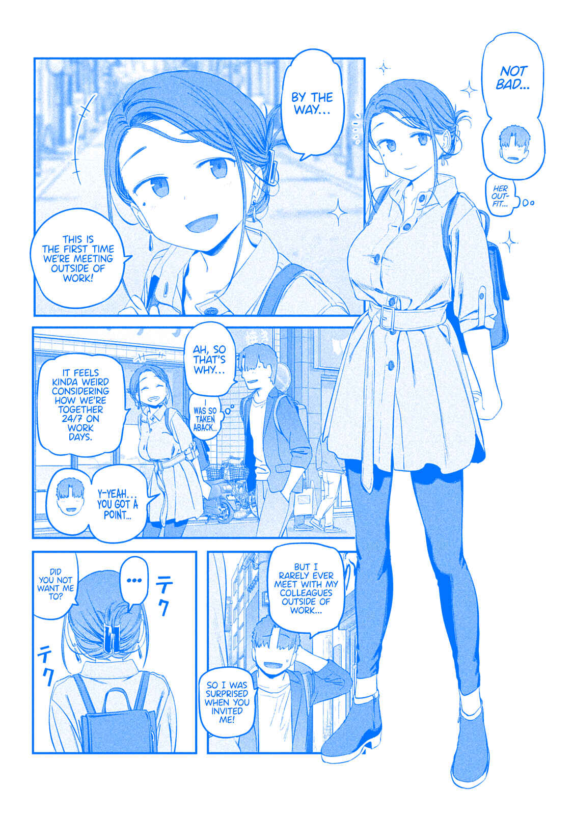 Page 3 Chapter 41 Getsuyoubi no Tawawa (Blue) (Fan Colored)