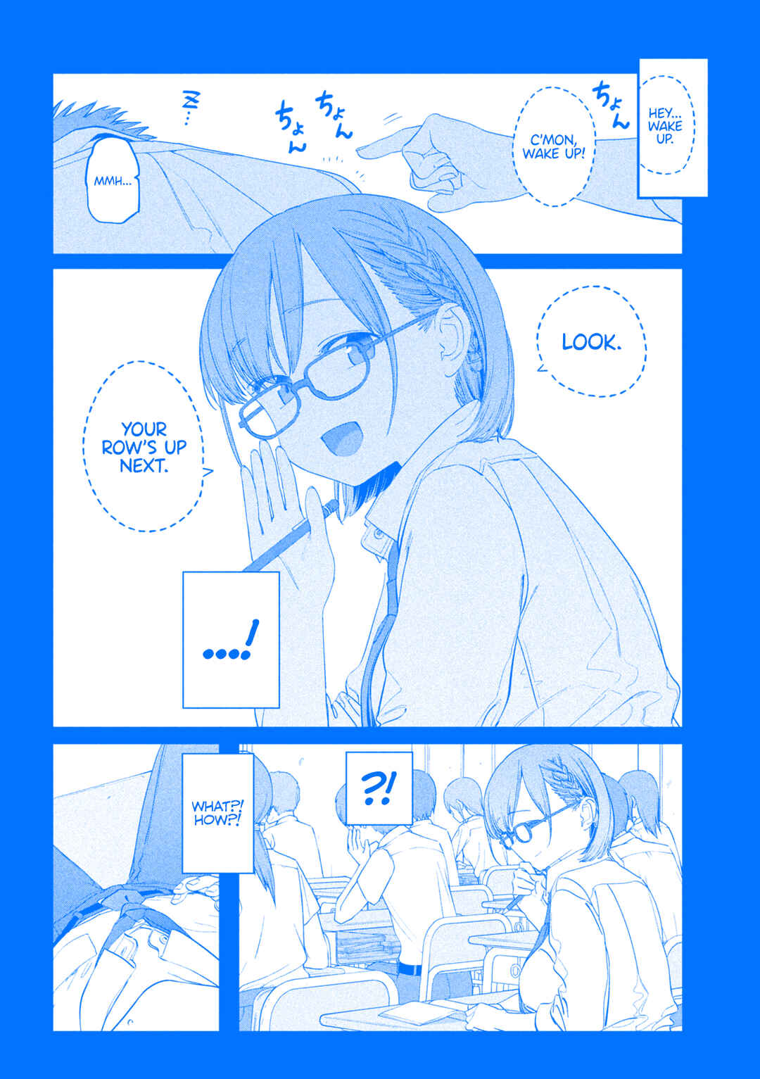 Page 3 Chapter 95 Getsuyoubi no Tawawa (Blue) (Fan Colored)