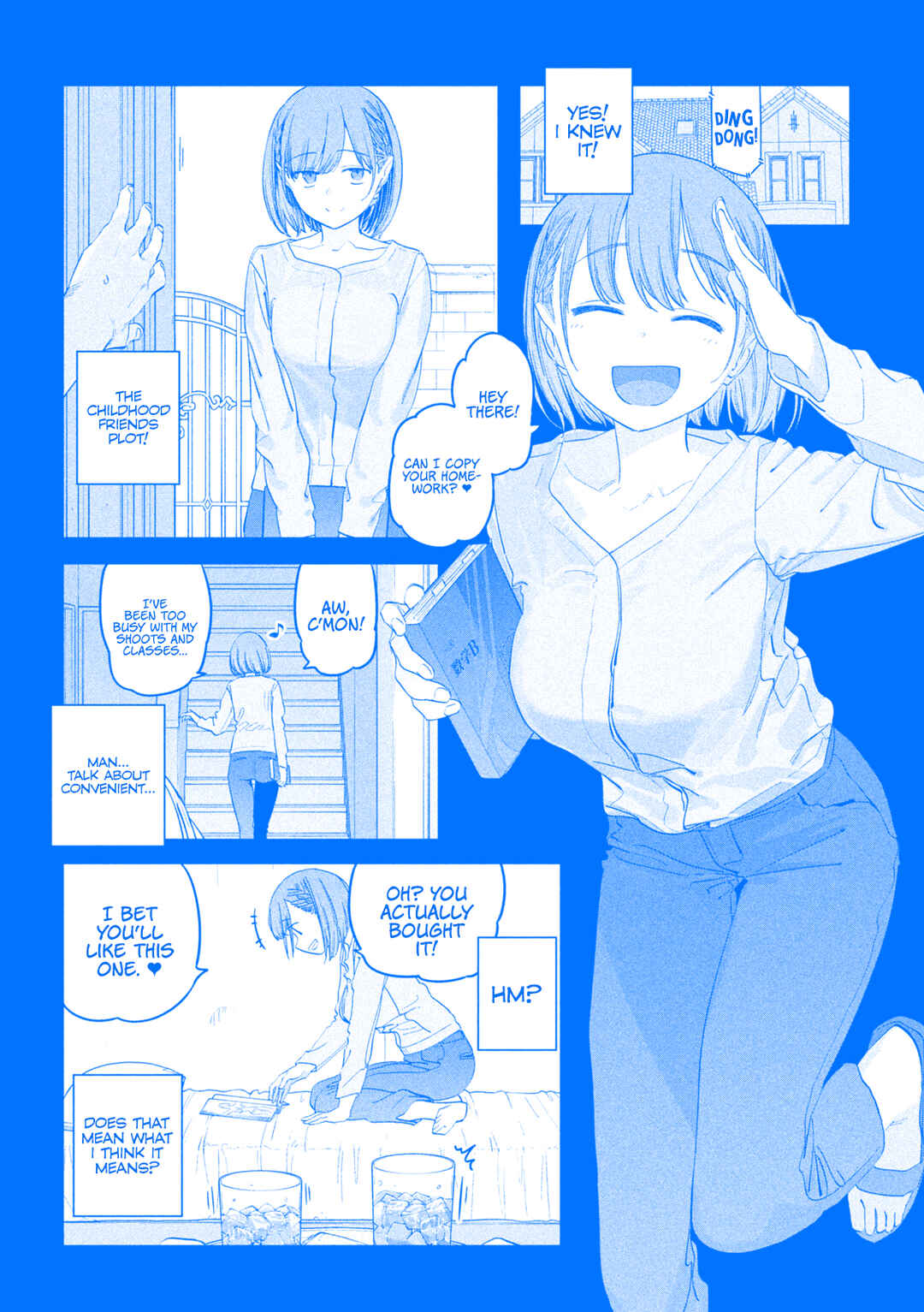 Page 7 Chapter 95 Getsuyoubi no Tawawa (Blue) (Fan Colored)
